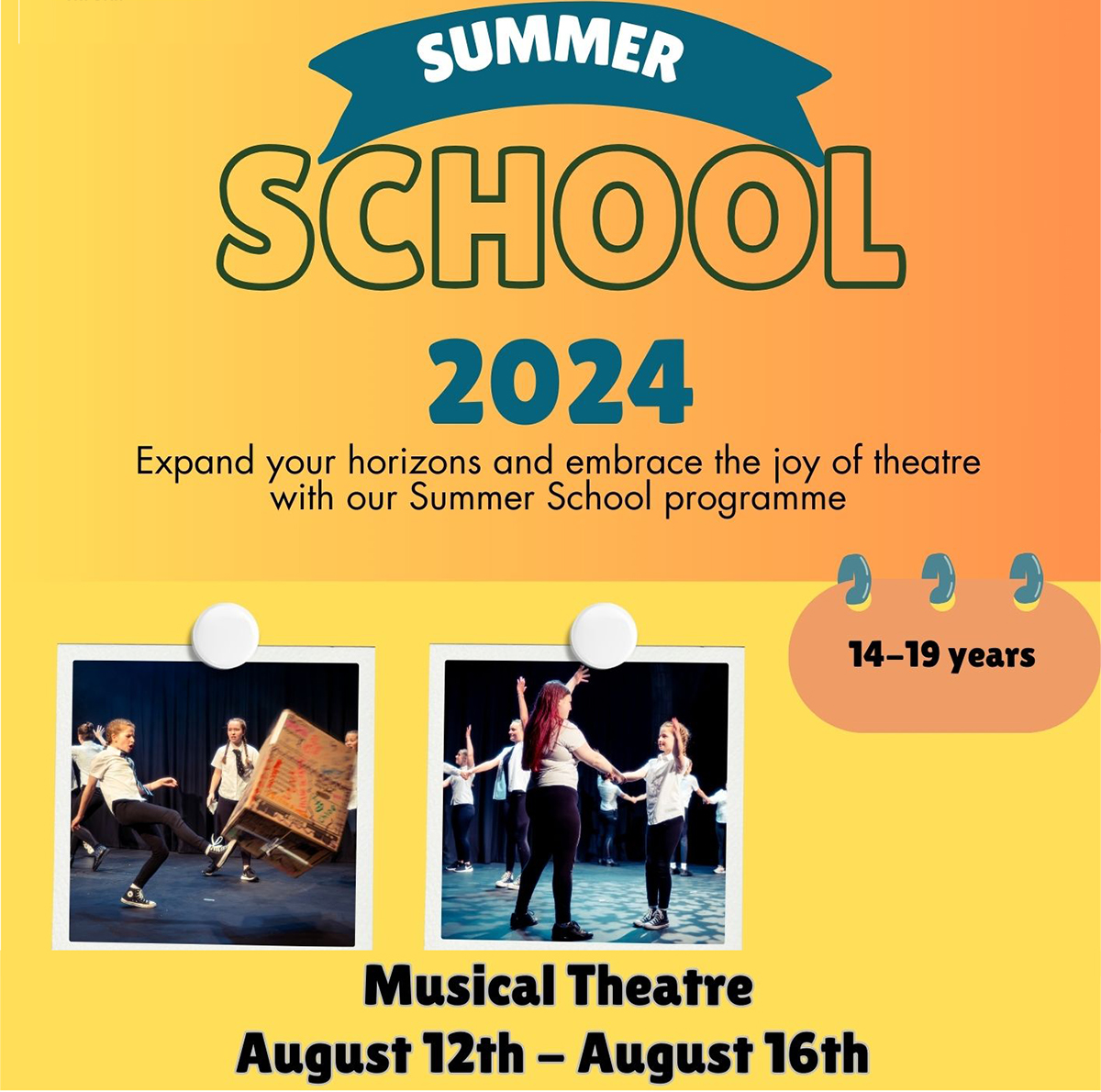 ERT Musical Theatre Summer School 2024