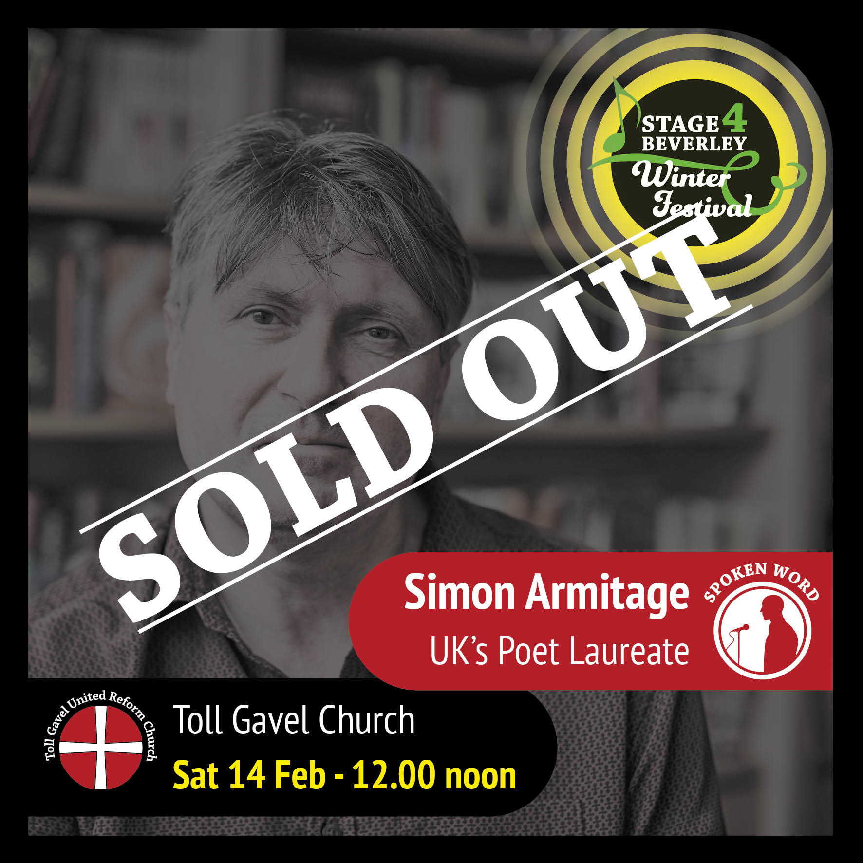 Simon Armitage – UK’s Poet Laureate – Stage4Beverley