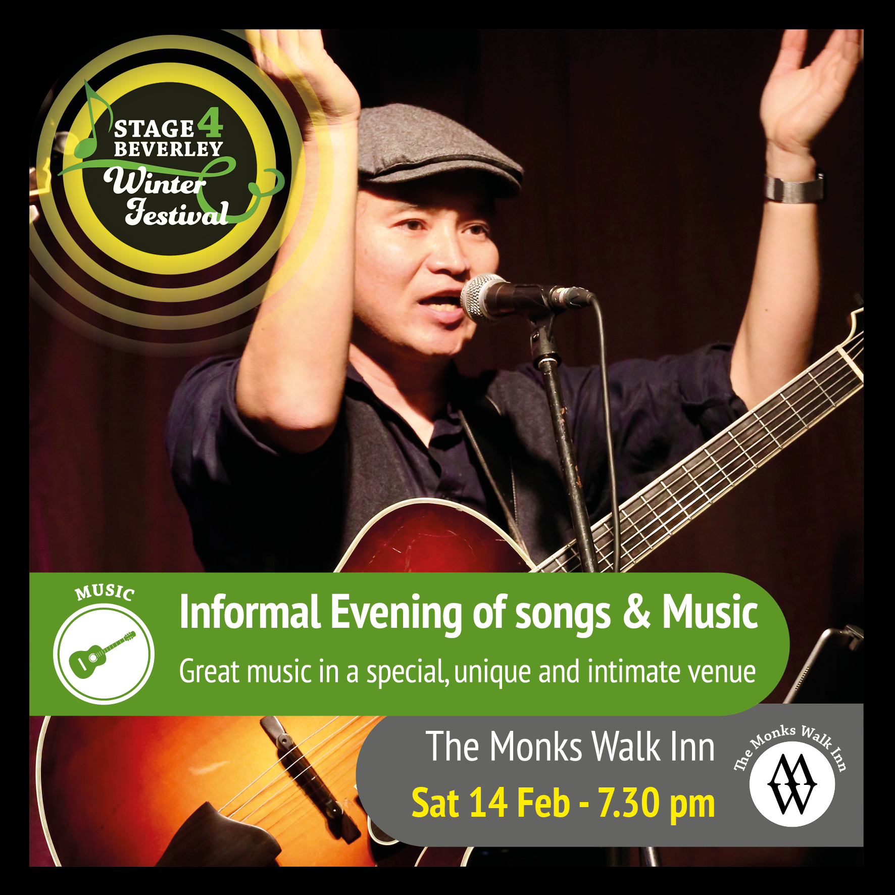 An Informal Evening of Songs and Music – Stage4Beverley
