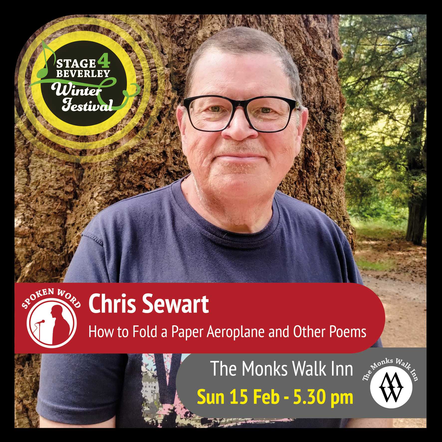 How to Fold a Paper Aeroplane and Other Poems – with Chris Sewart – Stage4Beverley