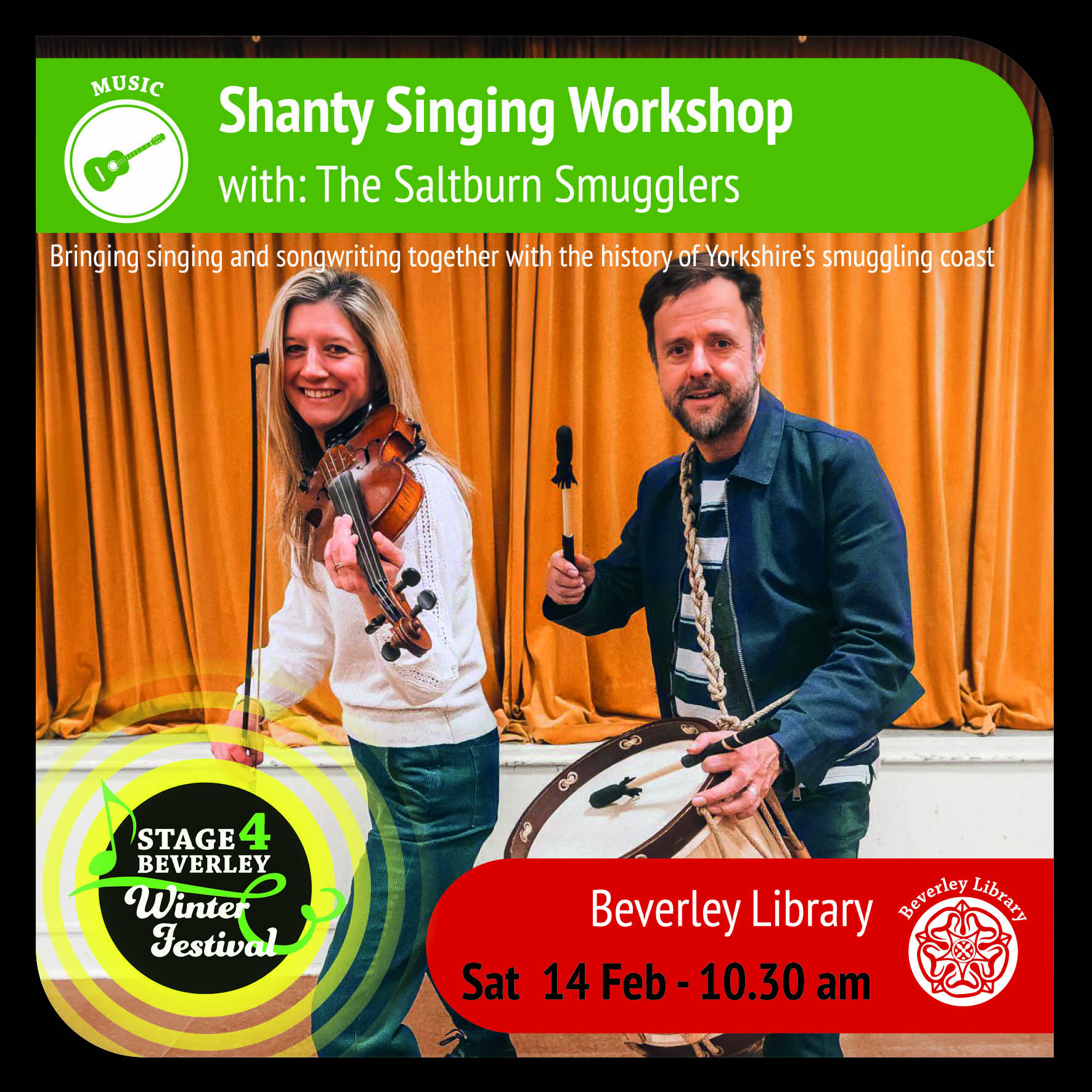 Sea Shanty Workshop – Stage4Beverley